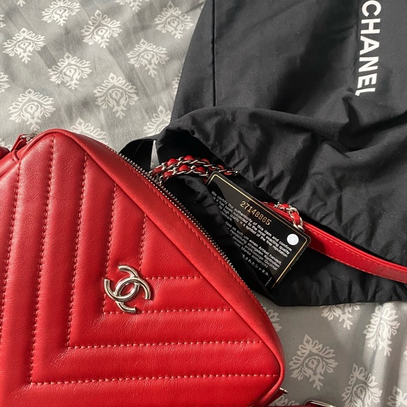 Red Chanel Bag - Picture 2 of 3